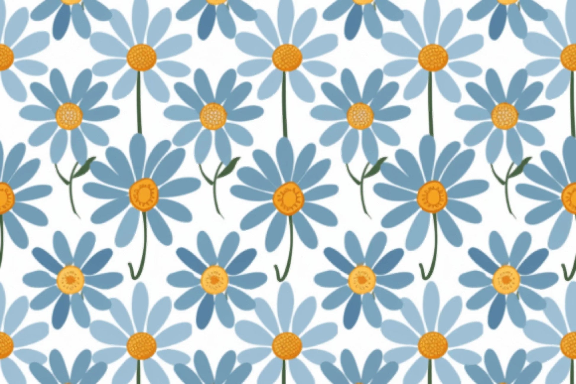Seamless Daisy Digital Paper - CraftNest - Digital Crafting and Art