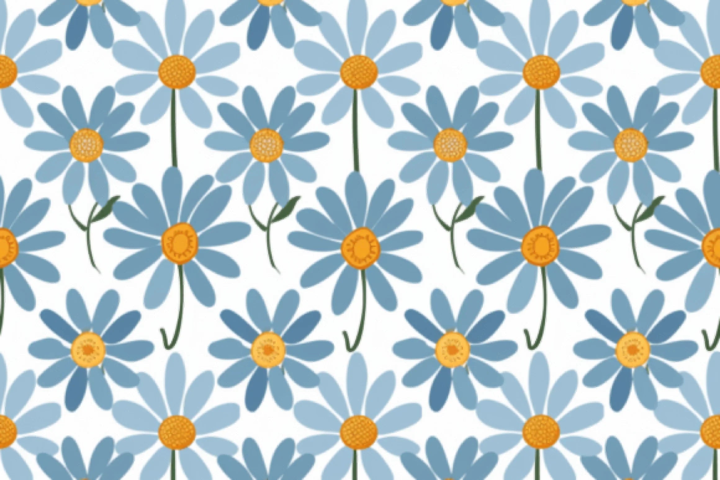Seamless Daisy Digital Paper - CraftNest - Digital Crafting and Art