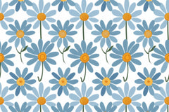 Seamless Daisy Digital Paper - CraftNest - Digital Crafting and Art