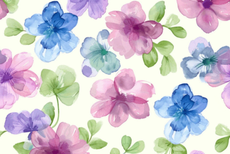 Seamless Floral Patterns Collection - CraftNest - Digital Crafting and Art