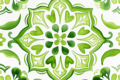 Seamless Green Moroccan Patterns Collection - CraftNest - Digital Crafting and Art