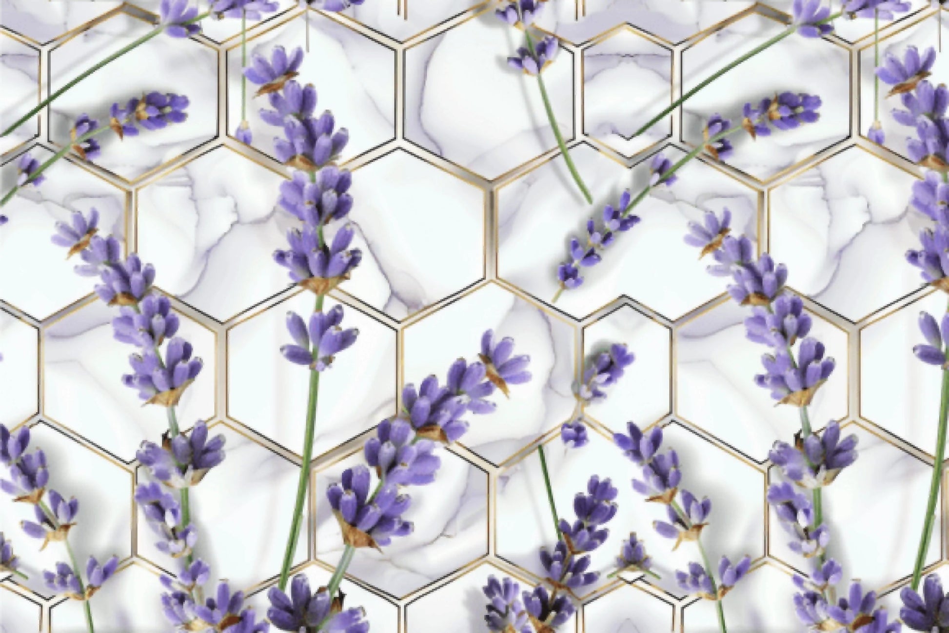 Seamless Lavender Floral Digital Paper - CraftNest - Digital Crafting and Art
