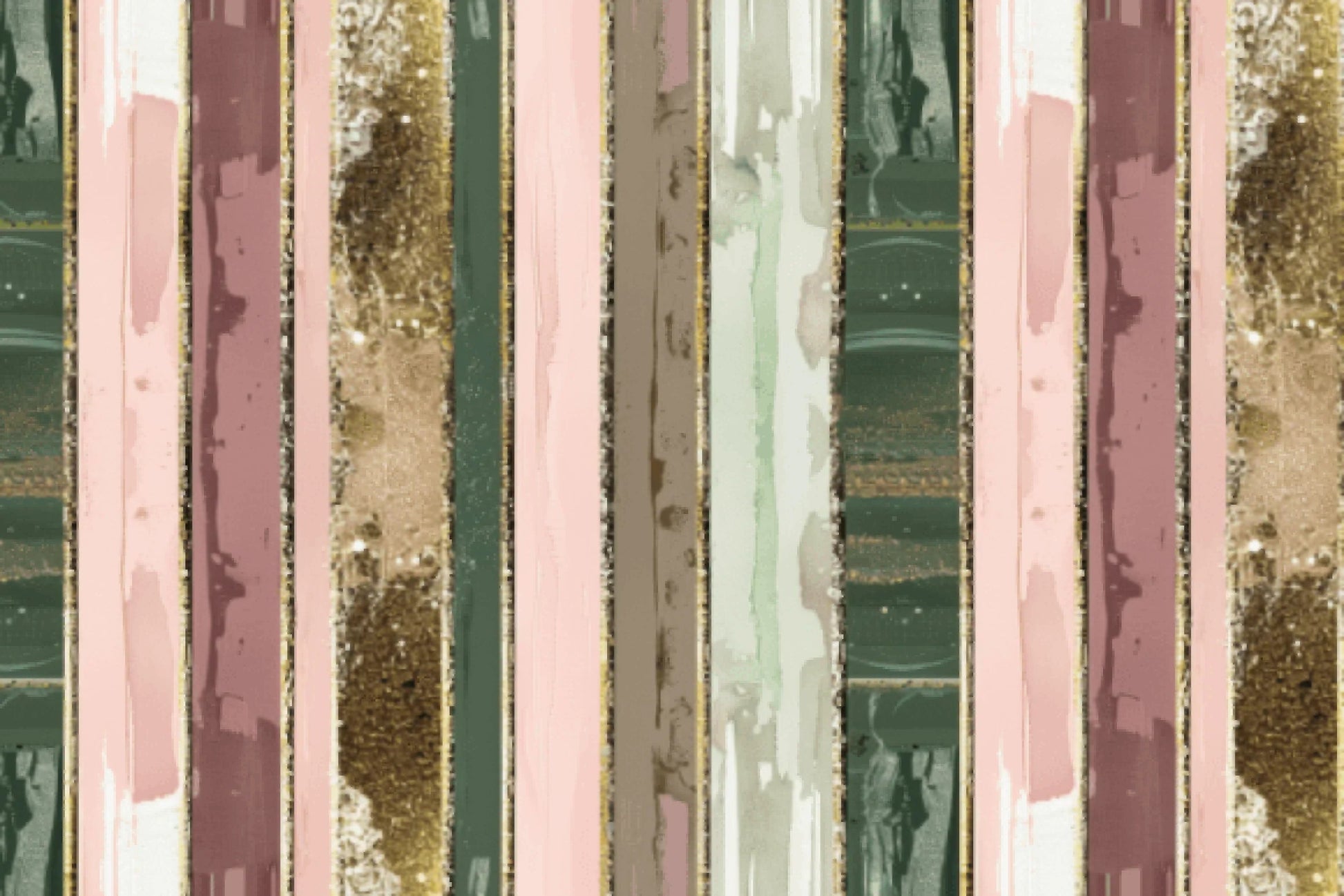 Seamless Pink Sage Stripe Digital Paper - CraftNest - Digital Crafting and Art
