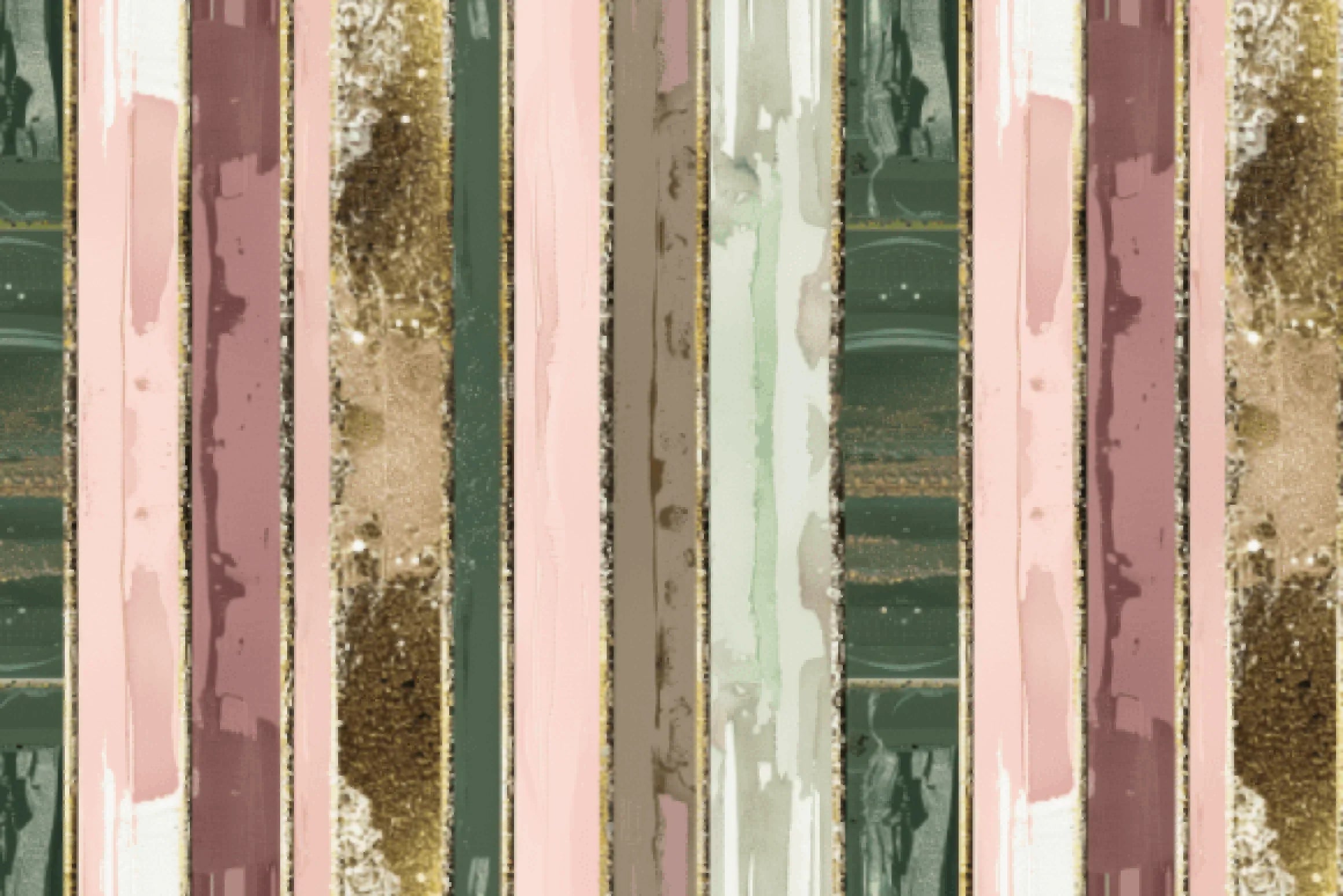 Seamless Pink Sage Stripe Digital Paper - CraftNest - Digital Crafting and Art