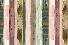 Seamless Pink Sage Stripe Digital Paper - CraftNest - Digital Crafting and Art