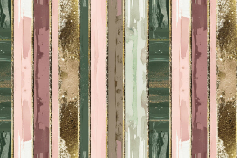 Seamless Pink Sage Stripe Digital Paper - CraftNest - Digital Crafting and Art