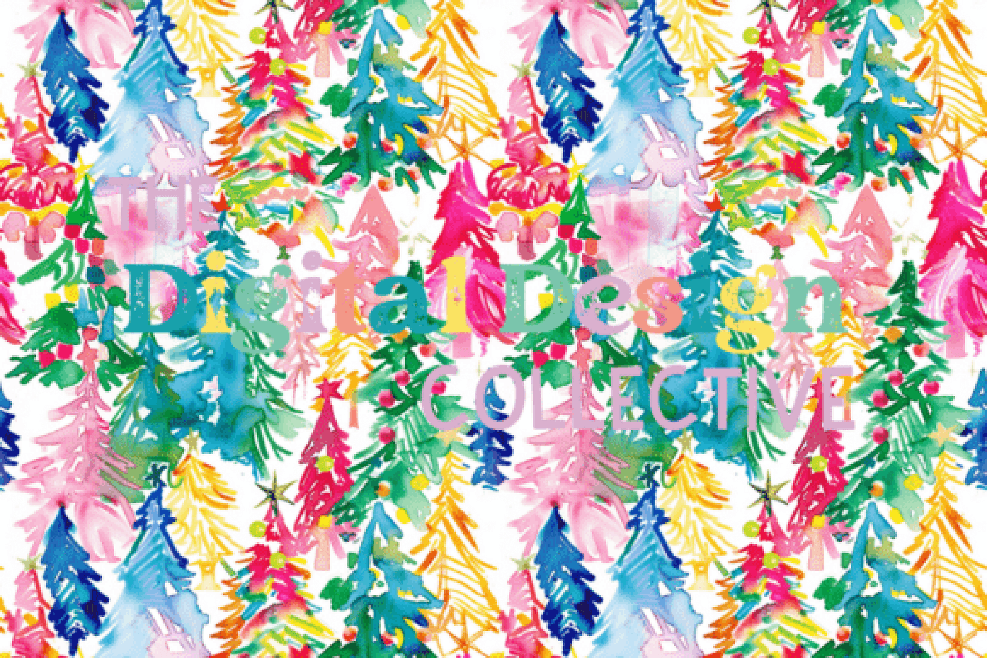 Seamless Preppy Christmas Print Design Digital Paper - CraftNest - Digital Crafting and Art