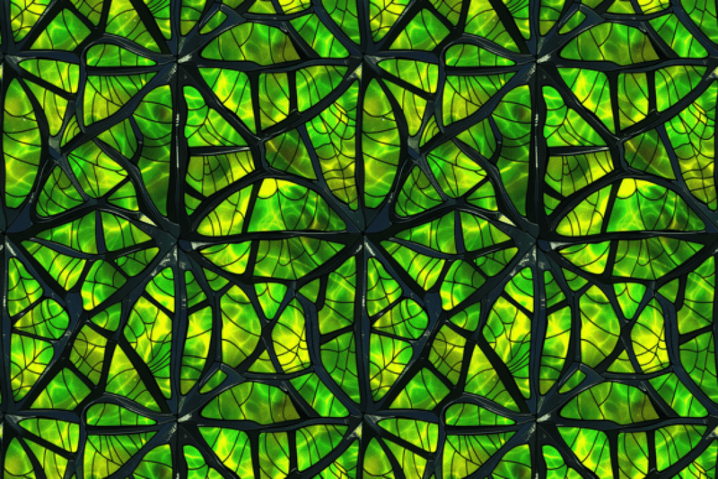 Seamless Stained Glass Halloween Digital Paper - CraftNest - Digital Crafting and Art