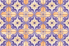 Seamless Topaz Purple Moroccan Tile Design - CraftNest - Digital Crafting and Art