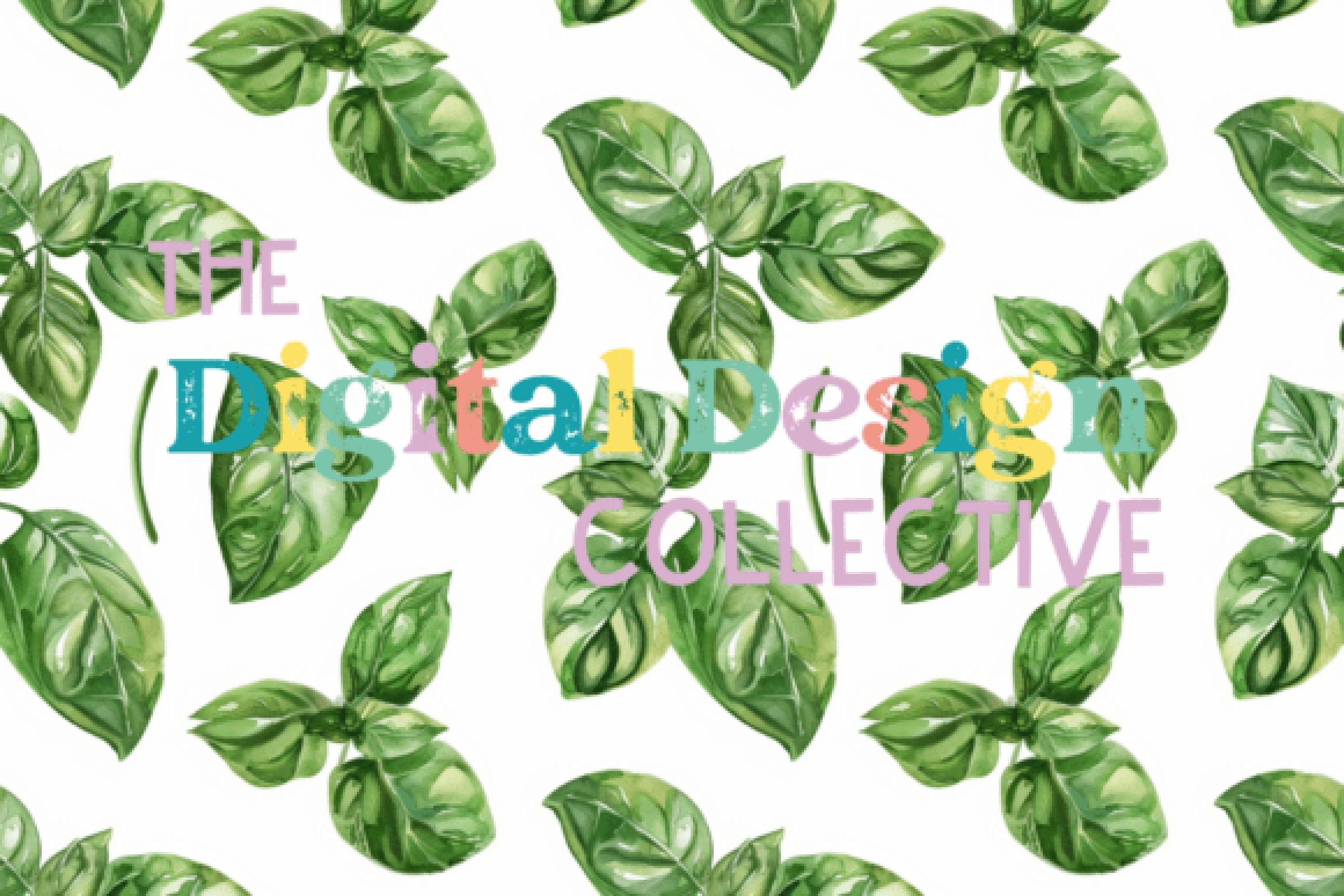 Seamless Garden Floral Design Collection