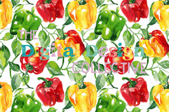 Seamless Garden Floral Design Digital Paper - CraftNest - Digital Crafting and Art