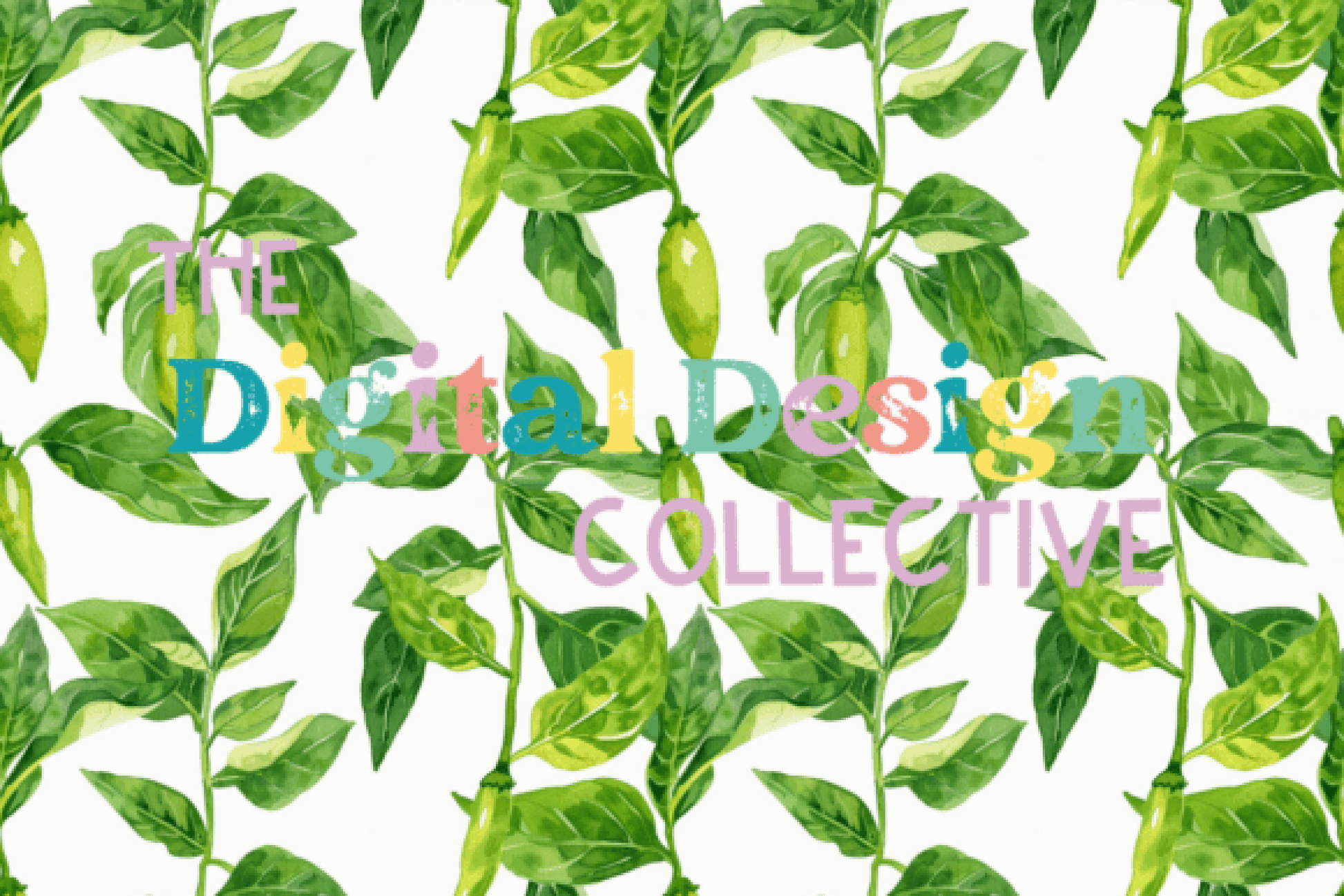 Seamless Garden Vegetable Digital Paper - CraftNest - Digital Crafting and Art
