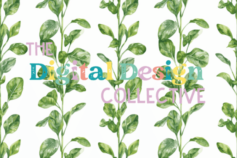 Seamless Garden Vegetable Digital Paper - CraftNest - Digital Crafting and Art