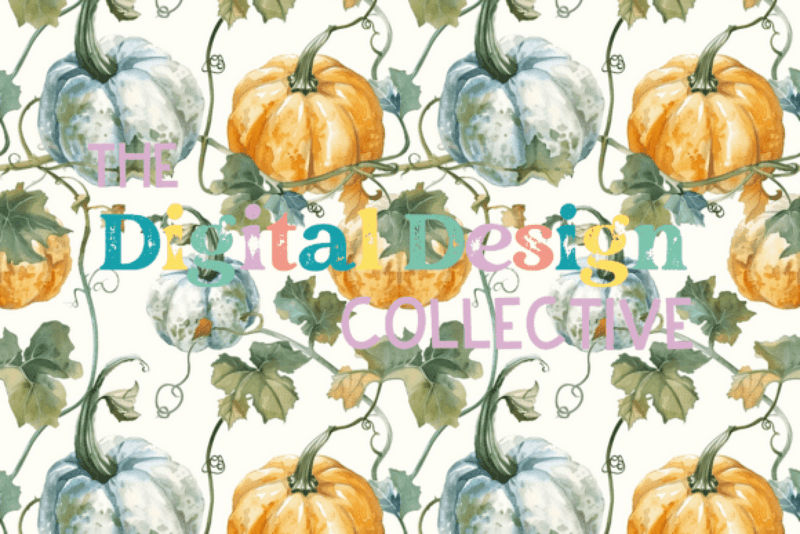 Seamless Garden Vegetable Digital Paper - CraftNest - Digital Crafting and Art