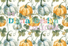 Seamless Garden Vegetable Digital Paper