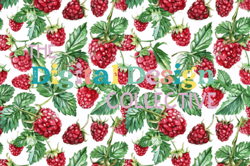 Seamless Garden Floral Design Digital Paper - CraftNest - Digital Crafting and Art