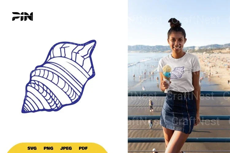 Seashell SVG Bundle - CraftNest - Digital Crafting and Art