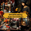 Knitting And Crafting Junk Journal Pages