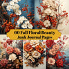 Fall Floral Beauty Junk Journal Pages