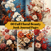 Fall Floral Beauty Junk Journal Pages