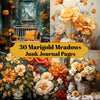 Marigold Magic Junk Journal Pages
