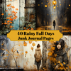 Rainy Fall Days Junk Journal Pages