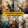 Bird Watching Junk Journal Pages