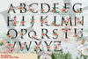 Hand Drawn Floral Alphabet Clipart Bundle