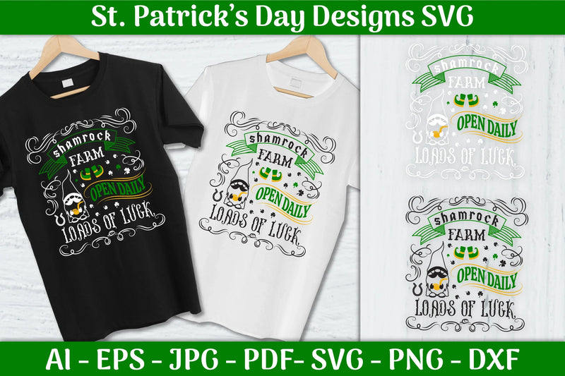 Shamrock Farm St Patrick's Day SVG Bundle - CraftNest - Digital Crafting and Art