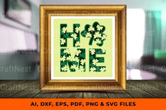 Shamrock Handcrafted 3D Shadow Box for St Patrick's Day SVG Bundle - CraftNest - Digital Crafting and Art