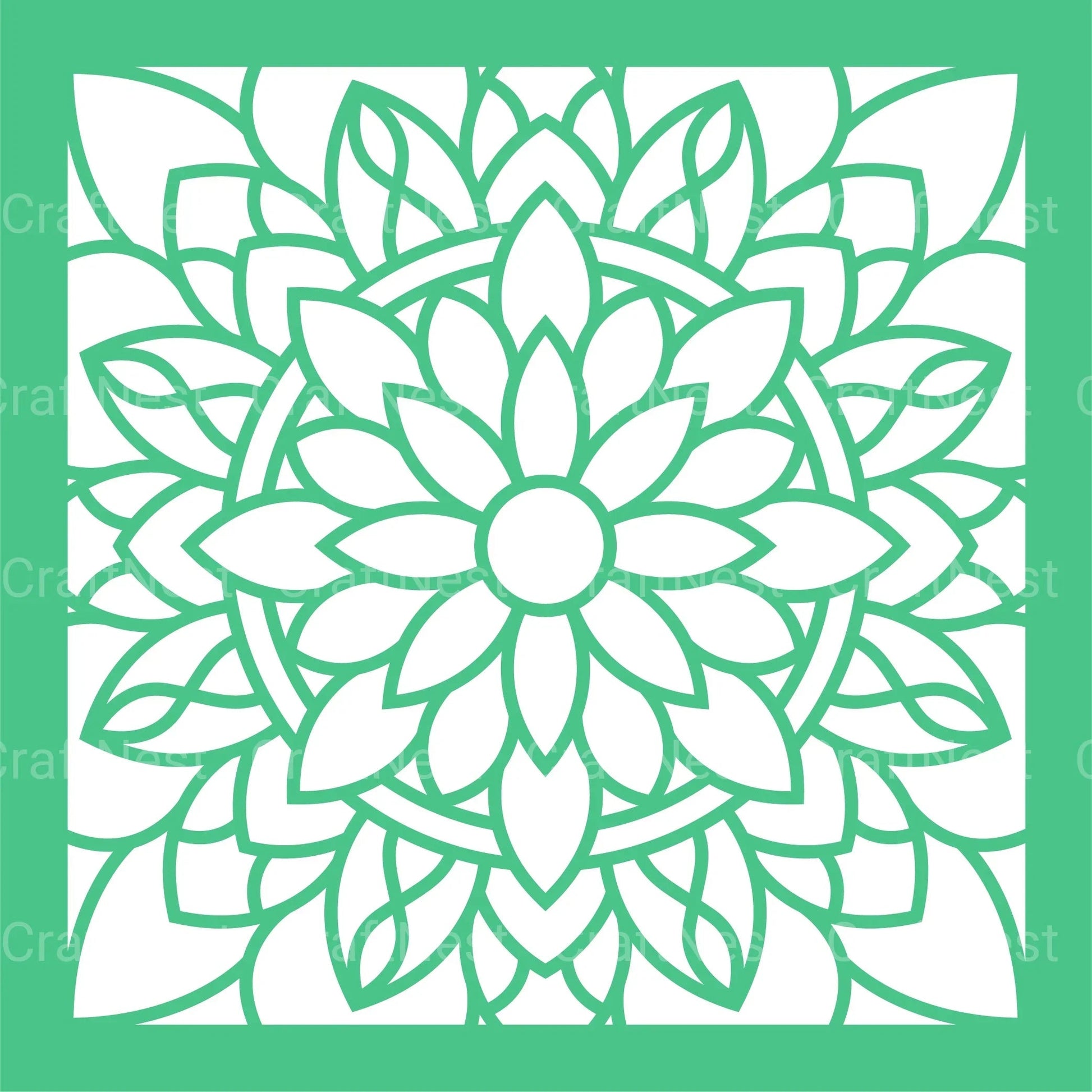 Shamrock Celtic Mandala Layered Papercut Clipart Bundle - CraftNest - Digital Crafting and Art