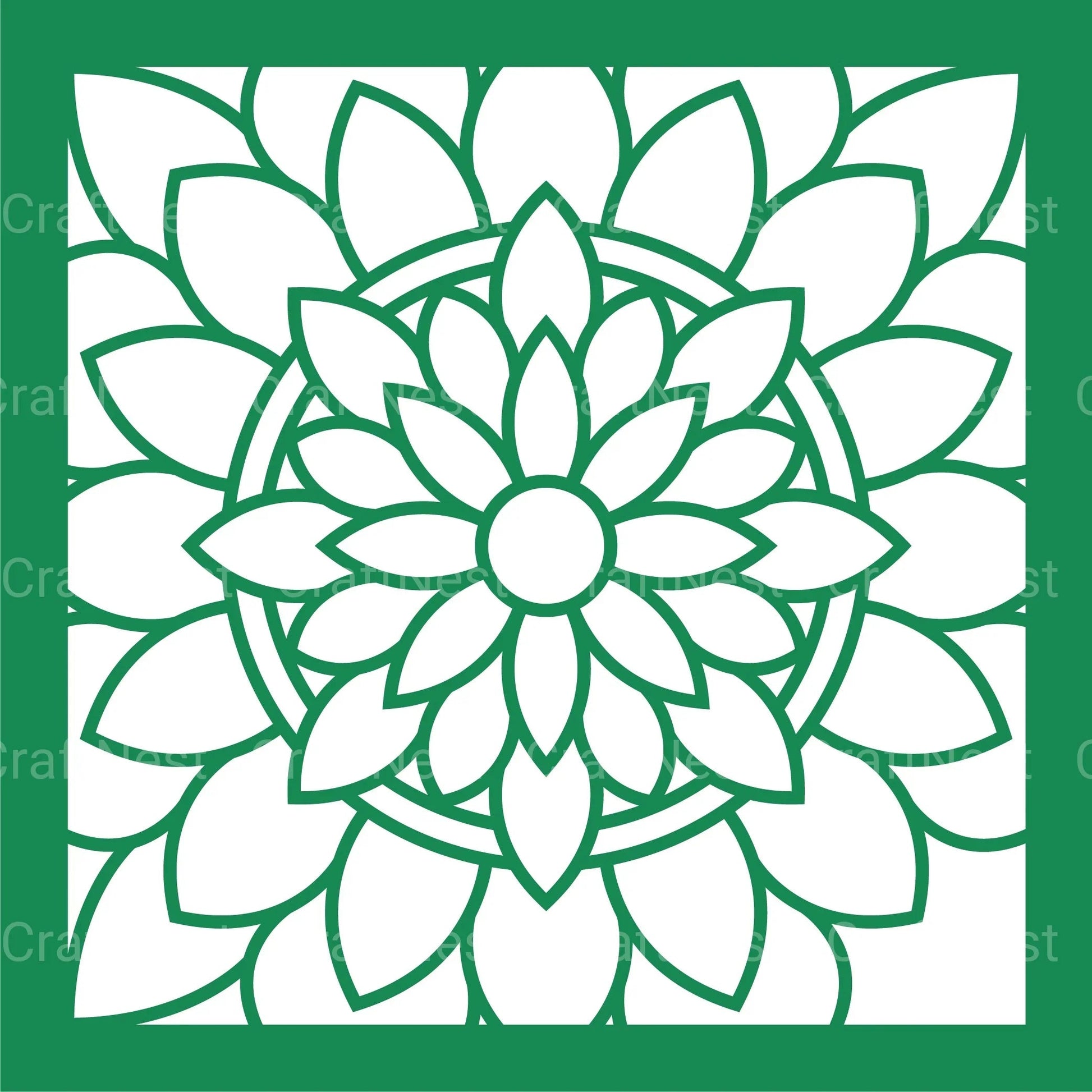 Shamrock Celtic Mandala Layered Papercut Clipart Bundle - CraftNest - Digital Crafting and Art