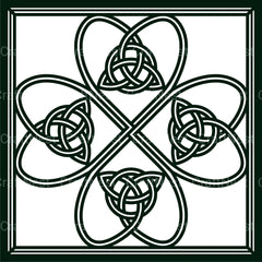 Shamrock Celtic Mandala Layered Papercut Clipart Bundle - CraftNest - Digital Crafting and Art