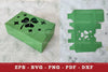 Shamrock Gift Box Paper Cut SVG Bundle