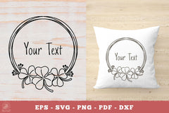Shamrock Irish Flowers Monogram SVG Bundle - CraftNest - Digital Crafting and Art