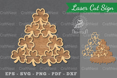 Shamrock Laser Cut Sign Clipart Bundle - CraftNest - Digital Crafting and Art