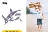 Shark Illustration Clipart Bundle