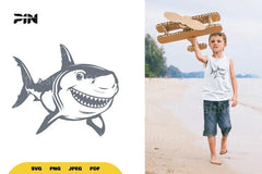 Shark Illustration Clipart Bundle - CraftNest - Digital Crafting and Art