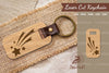 Shooting Stars Laser Cut Keychain Clipart Bundle