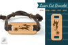 Shooting Stars Laser Cut Bracelet Design Bundle