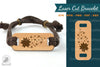 Shooting Stars Laser Cut Bracelet Design