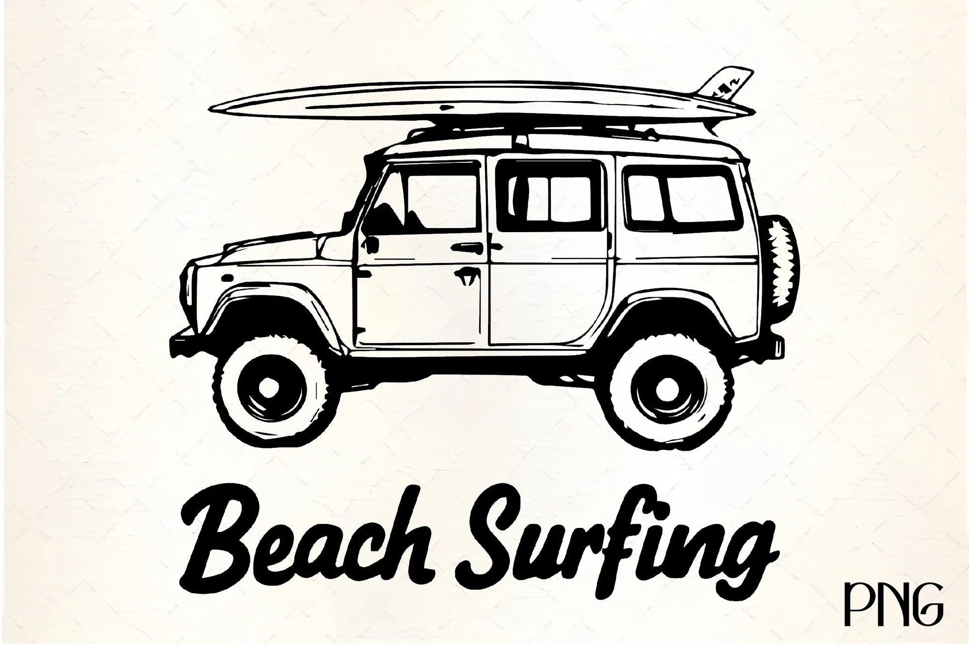 Off Road Car & Surfboard Clipart Bundle - CraftNest - Digital Crafting and Art