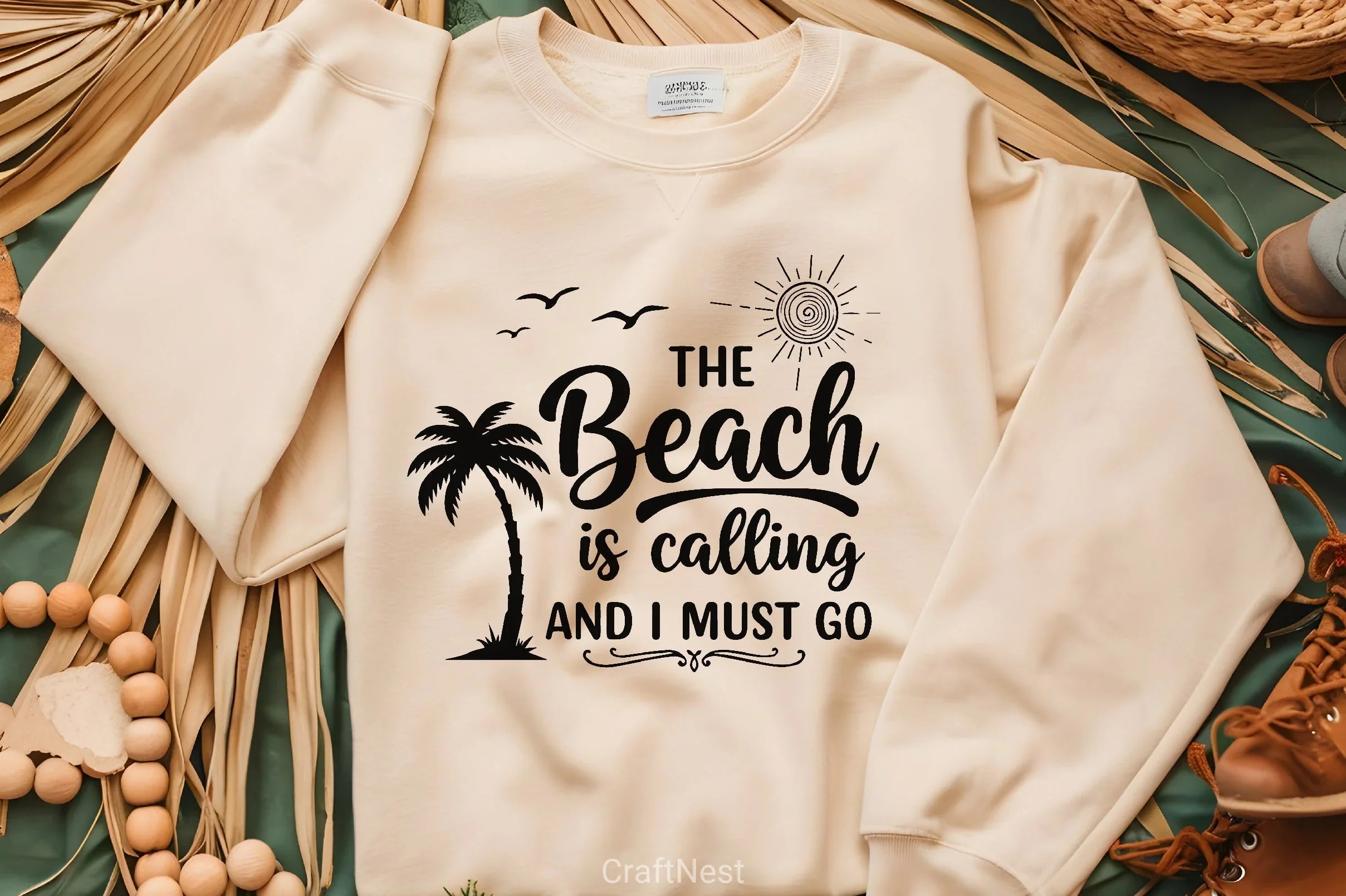 Beach Calling Clipart Bundle - CraftNest - Digital Crafting and Art