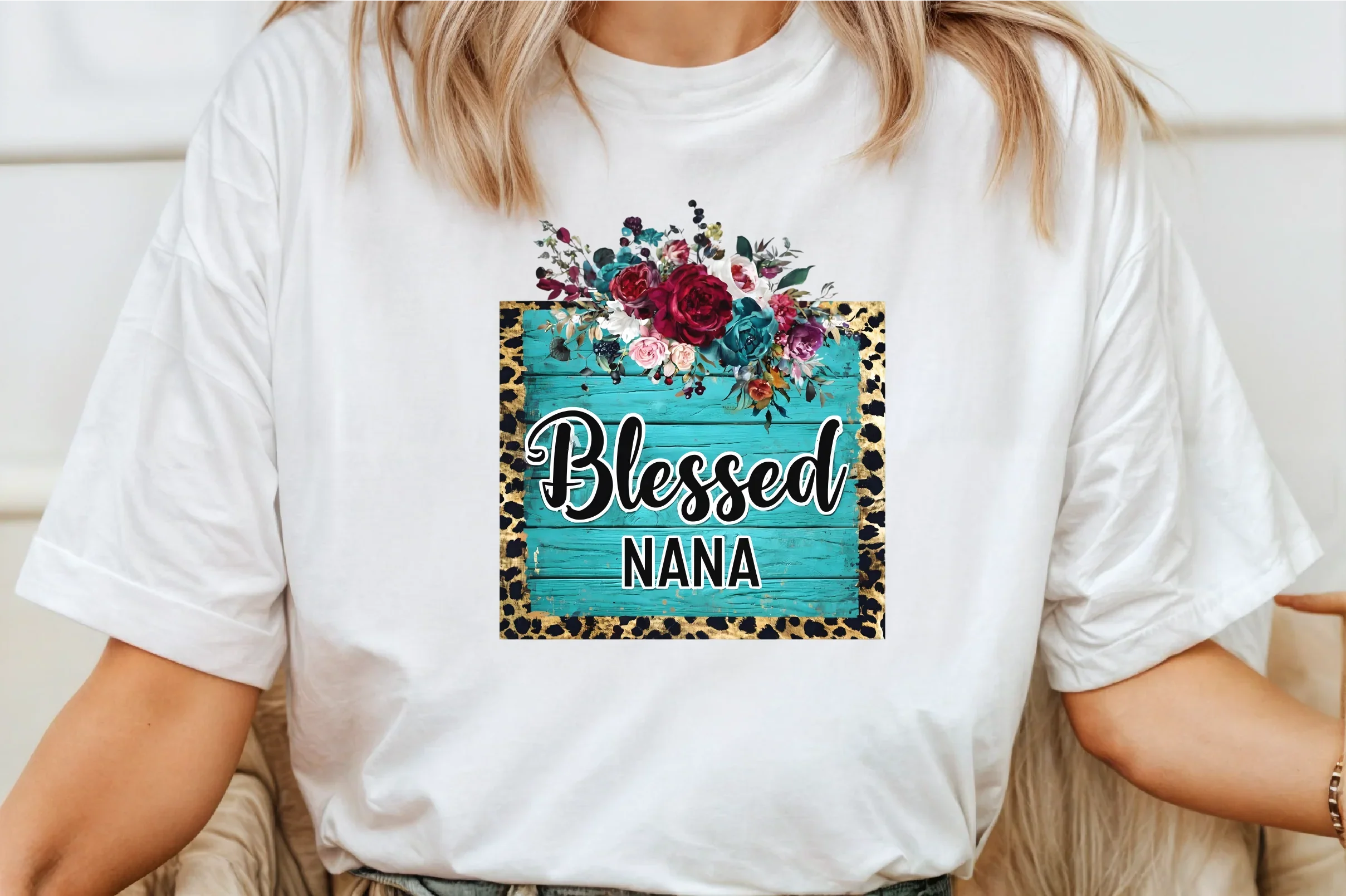 Blessed Nana Leopard Clipart Bundle - CraftNest - Digital Crafting and Art