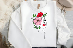 Floral Woman Clipart Bundle 2 - CraftNest - Digital Crafting and Art