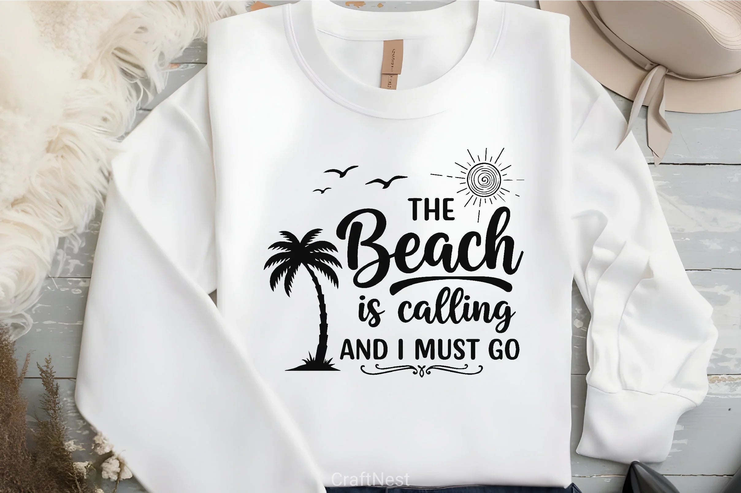 Beach Calling Clipart Bundle - CraftNest - Digital Crafting and Art