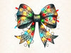 Coquette Christmas Bow Clipart Bundle 3