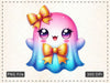 Cute Ghost Clipart Bundle 3