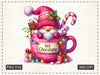 Christmas Hot Cocoa Gnomes Clipart Bundle 1