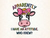 Funny Highland Cow Cute Cow Clipart Bundle